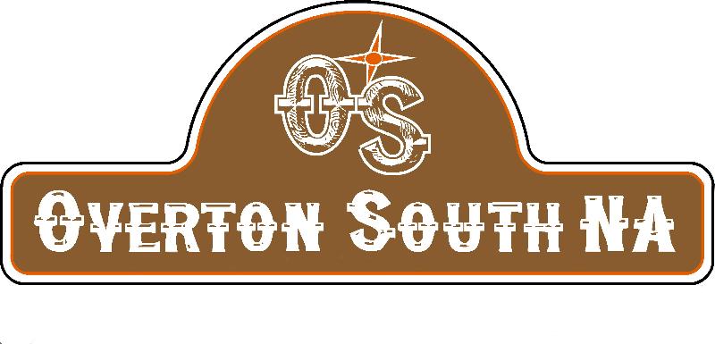 Overton South Neighborhood Association logo.